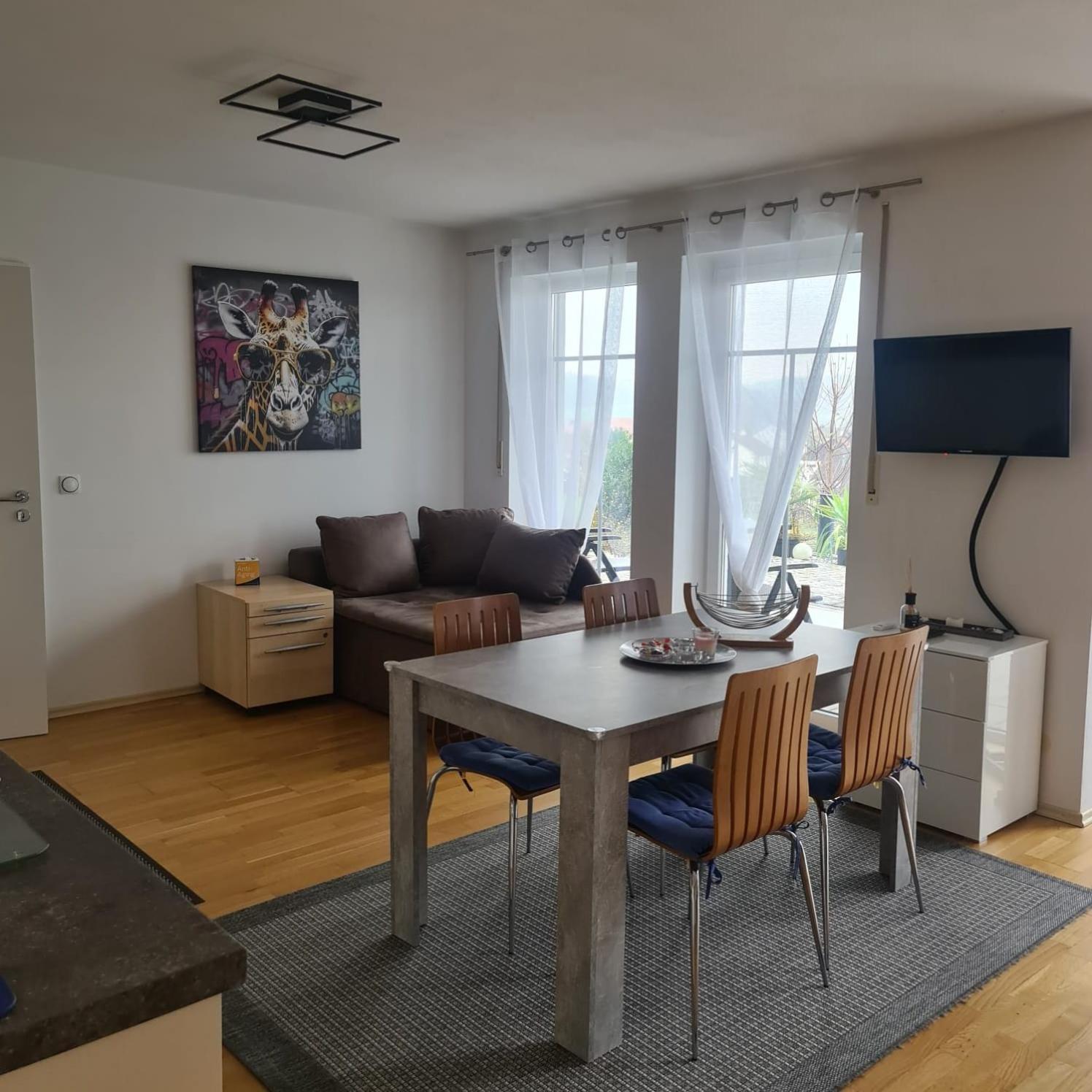 Apartment „Am Suedhang“ โอเดลส์เฮาเซน ภายนอก รูปภาพ